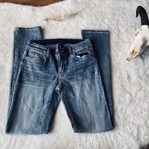 White House Black Market Cropped Jeans